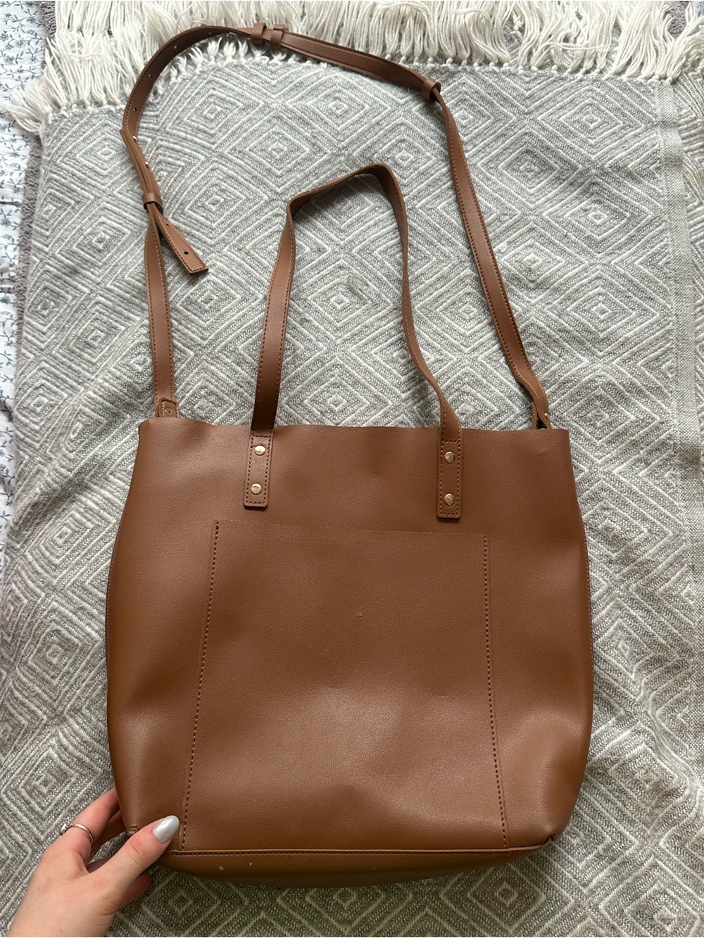 Classic Brown Tote Bag - Timeless Everyday Carry